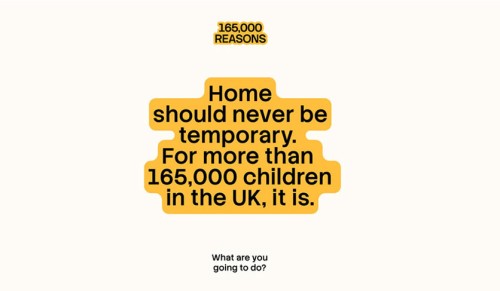 Square Roots supports campaign to help children living in temporary accommodation